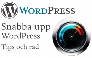 Snabba upp en wordpress hemsida